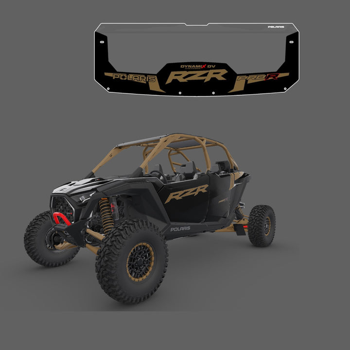 MEDIO PARABRISAS PRO R TRANSPARENTE 2025