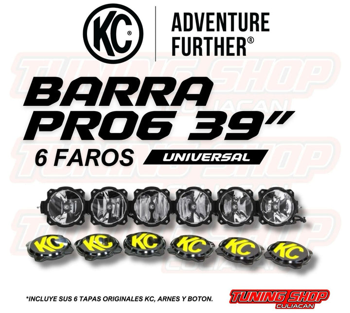 BARRA KC DE 6 FAROS UNIVERSAL
