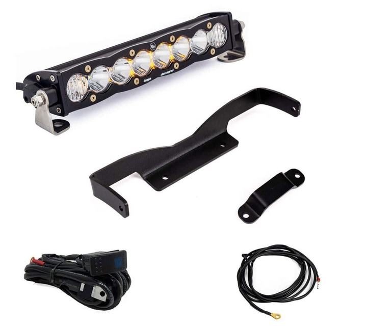 Barra S8 (driving/combo) 10″ ambar para maverick R Baja Designs