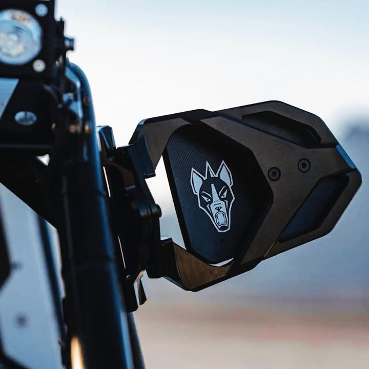 ESPEJOS CHUPACABRAS CUERO RACE