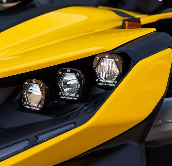 Faros principales S1 para maverick R Baja designs