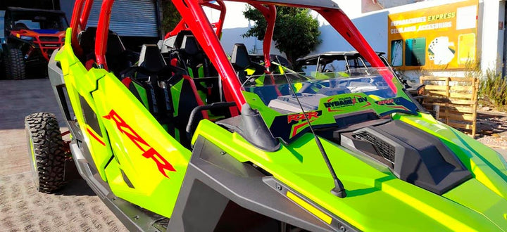 MEDIO PARABRISAS RZR PRO R TRANSPARENTE