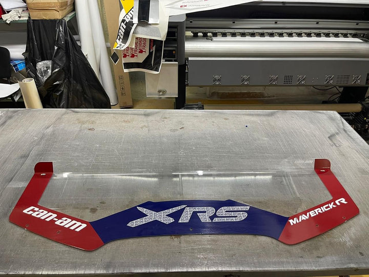 MEDIO PARABRISAS TRANSPARENTE MAVERICK R