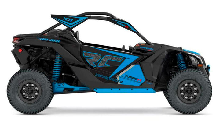 MEDIAS PUERTAS ROTULADAS 2 PLAZAS MAVERICK X3