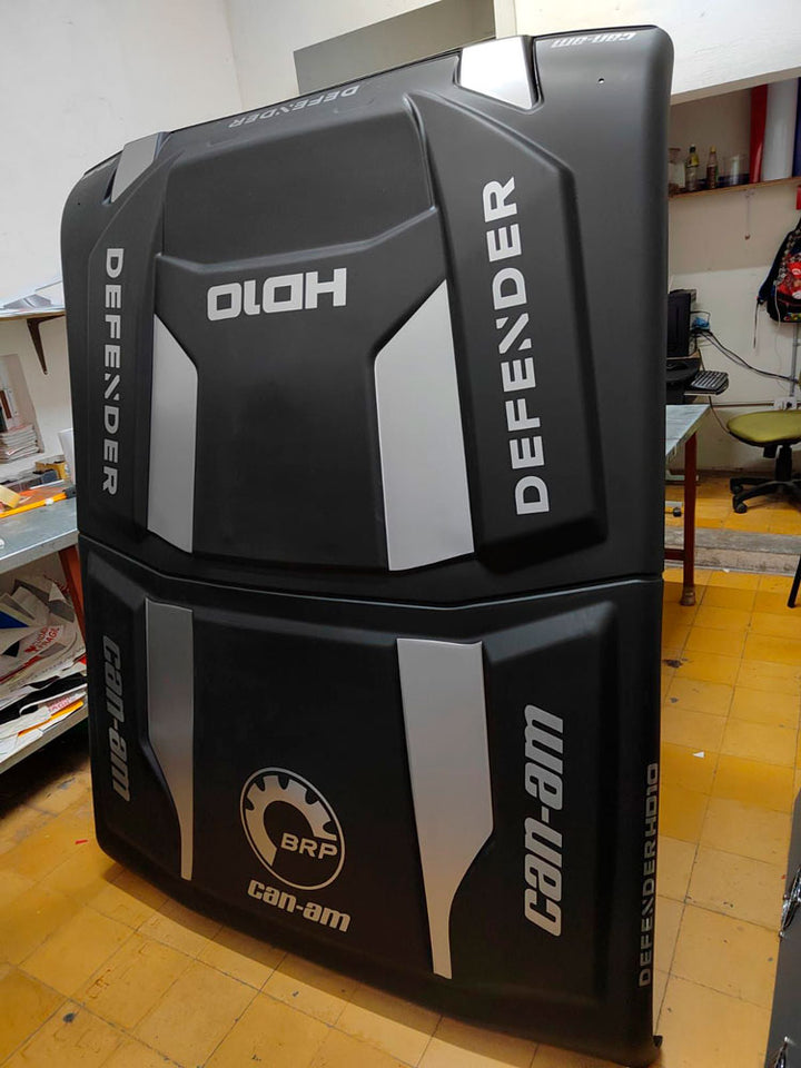 TOLDO 4  PLAZAS ROTULADO DEFENDER HD9/HD10/HD11