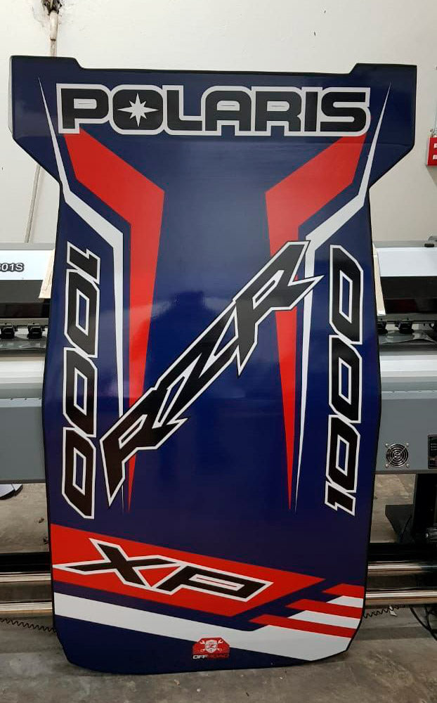 TOLDO 4 PLAZAS ROTULADO RZR 1000