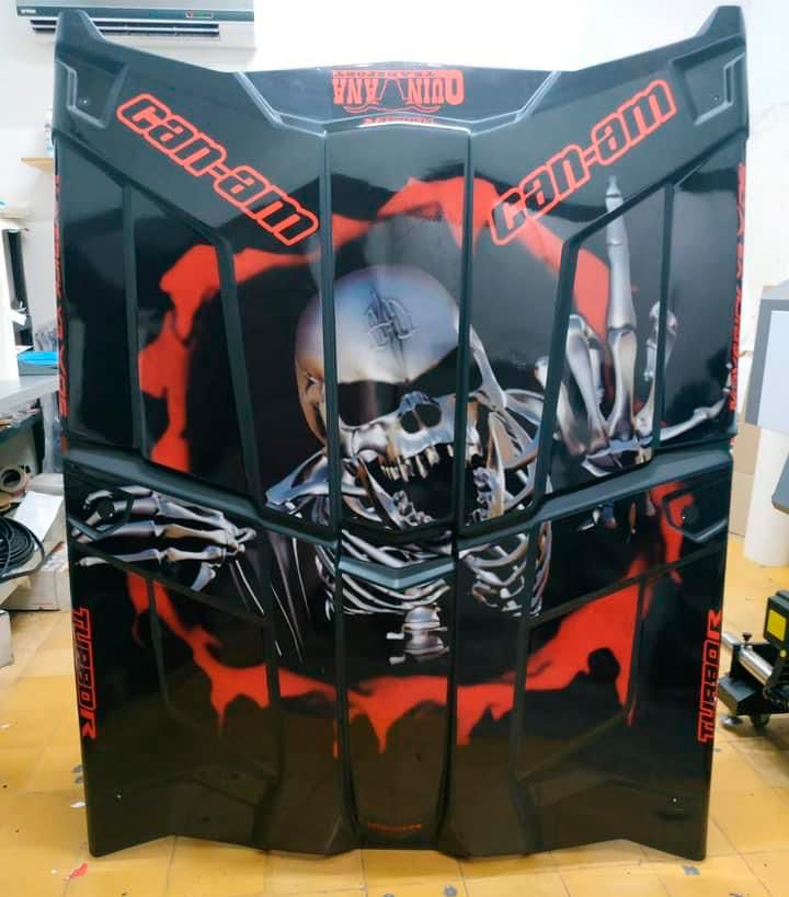 TOLDO ROTULADO 4 PLAZAS MAVERICK X3