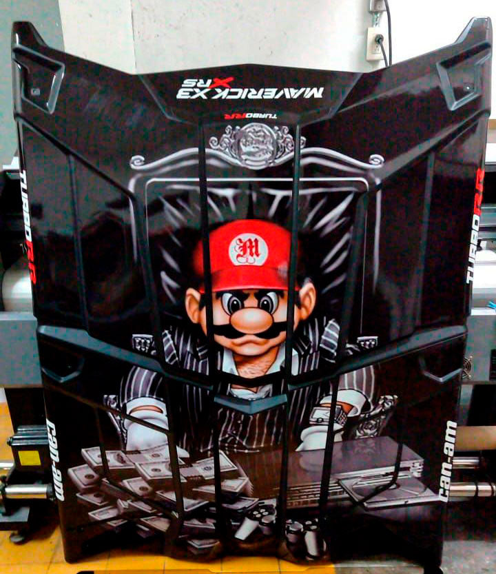 TOLDO ROTULADO 4 PLAZAS MAVERICK X3