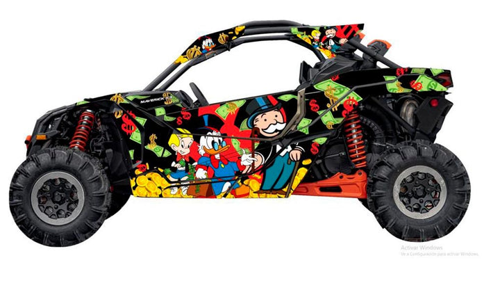 GRAFICOS COMPLETOS CAN AM 2 PLAZAS