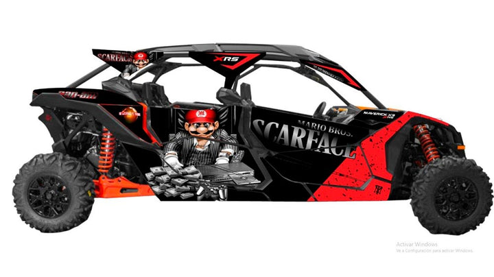 GRAFICOS COMPLETOS PARA CAN AM O RZR 4 PLAZAS