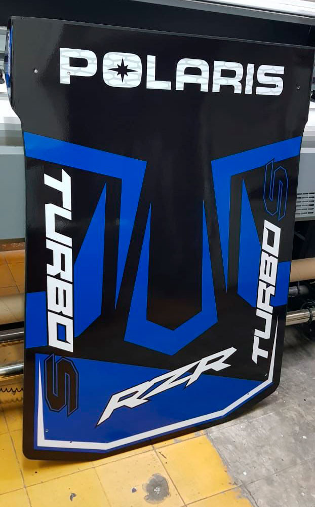 TOLDO 2 PLAZAS ROTULADO RZR TURBO S