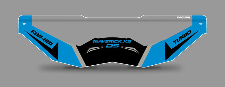 MEDIO PARABRISAS TRANSPARENTE MAVERICK X3 DS