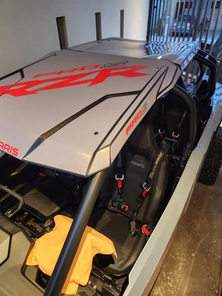 TOLDO ROTULADO RZR PRO S 2025 4 PLAZAS