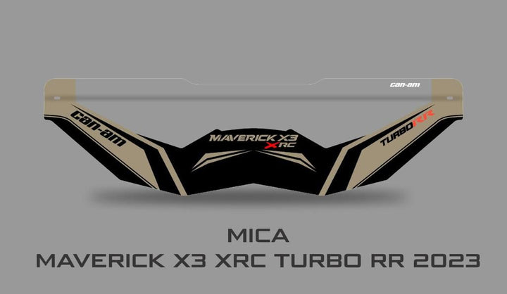MEDIO PARABRISAS TRANSPARENTE MAVERICK X3 RC