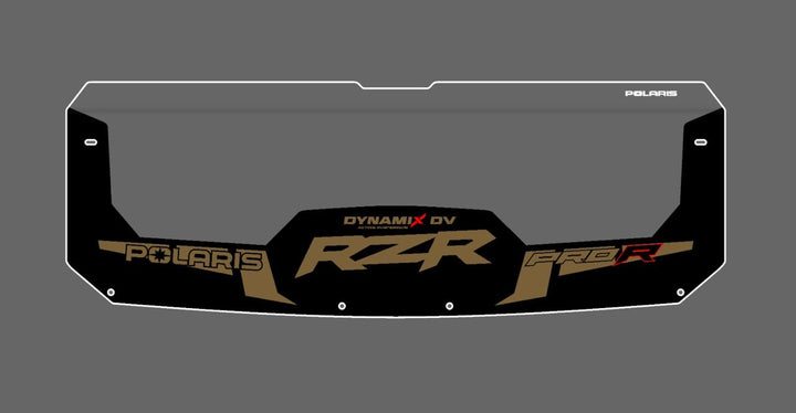 MEDIO PARABRISAS PRO R TRANSPARENTE 2025