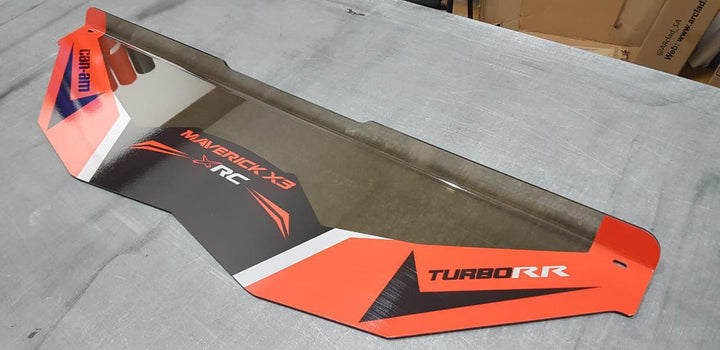 MEDIO PARABRISAS AHUMADO MAVERICK X3 XRC