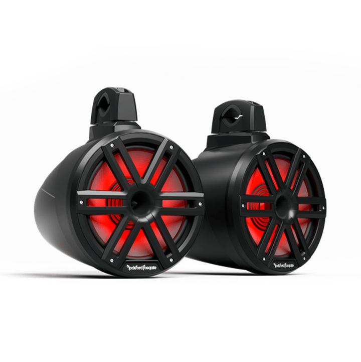 Par de torres con bocina M2 10″ negras Twitter bala con luz ROCKFORD FOSGATE