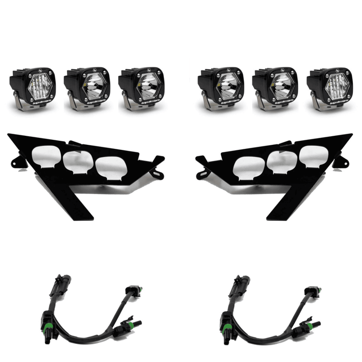 Kit de faros principales S1 para RZR PRO XP, TURBO R, PRO R BAJA DESIGNS