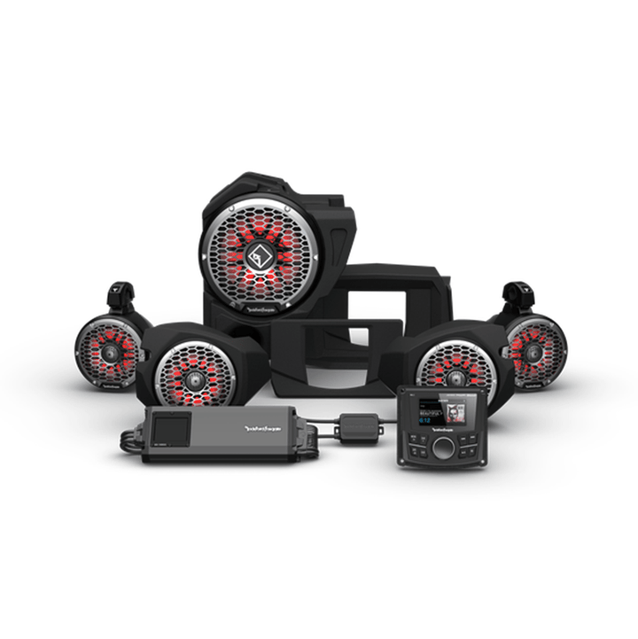 Kit de sonido para RZR STG5 (1000, TURBO, TURBO S) ROCKFORD FOSGATE