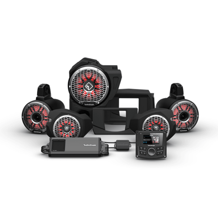 Kit de sonido para RZR STG6 (1000, TURBO, TURBO S) ROCKFORD FOSGATE