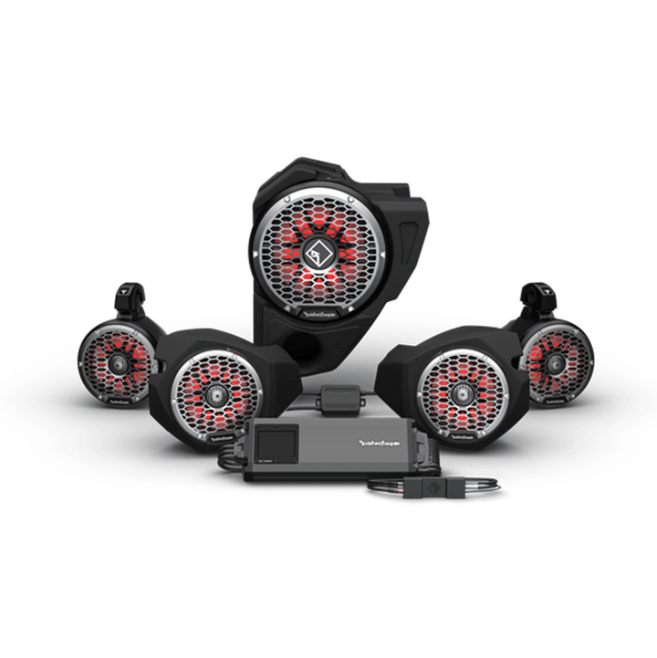 Kit de sonido para RZR RC STG5 (1000, TURBO, TURBO S) ROCKFORD FOSGATE