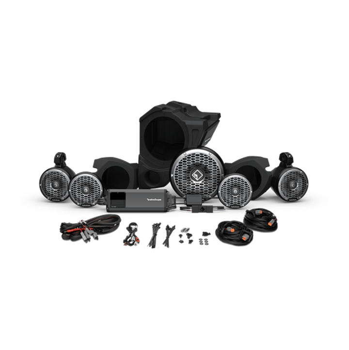 Kit de sonido para RZR RC STG5 (1000, TURBO, TURBO S) ROCKFORD FOSGATE