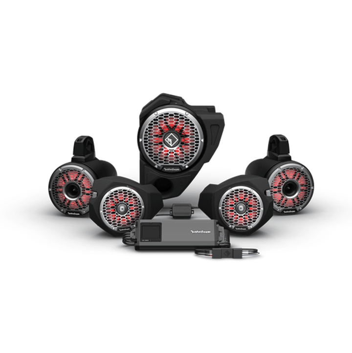 Kit de sonido para RZR RC STG6 (1000, TURBO, TURBO S) ROCKFORD FOSGATE