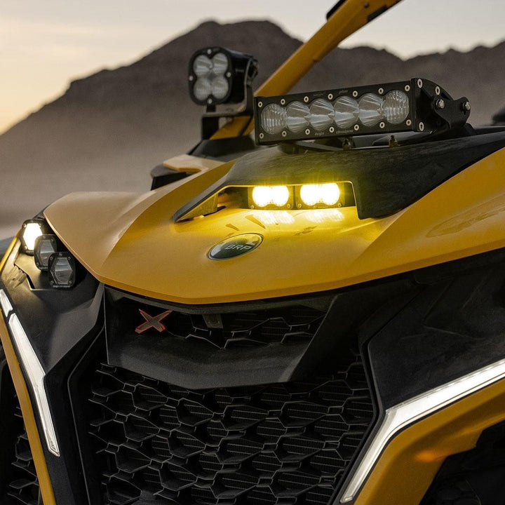 Par de faros S2 sport (wide cornering) para cofre maverick R BAJA DESIGNS