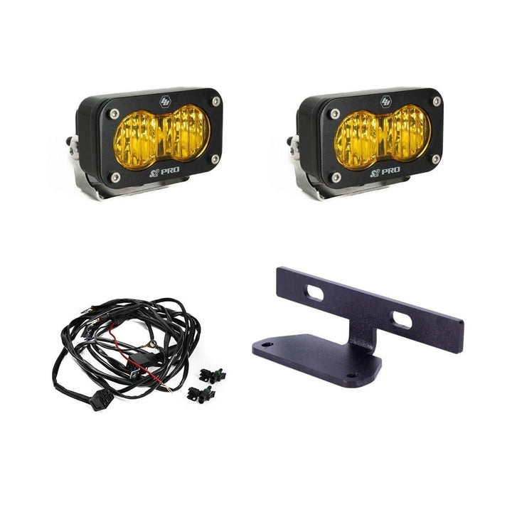 Par de faros S2 sport (wide cornering) para cofre maverick R BAJA DESIGNS