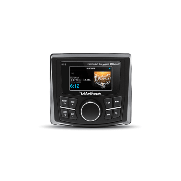 Reproductor marino digital 2.7″ a color PMX-3 ROCKFORD FOSGATE