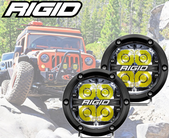 Faros 360 srs 4″ spot blanco / par RIGID