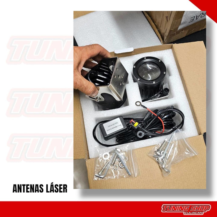 ANTENAS LASER