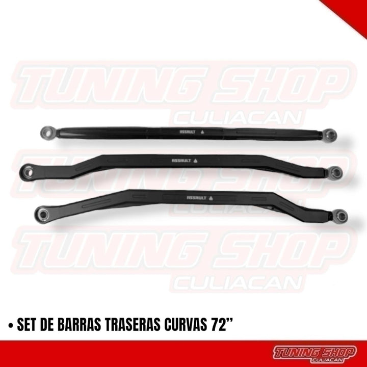 SET DE BARRAS TRASERAS CURVAS 72'' (CAN AM X3)
