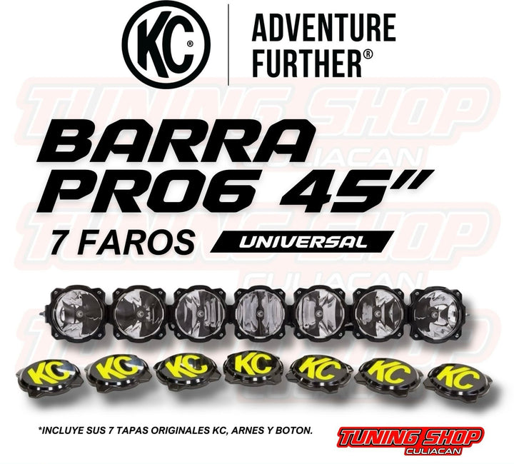 BARRA KC DE 7 FAROS UNIVERSAL