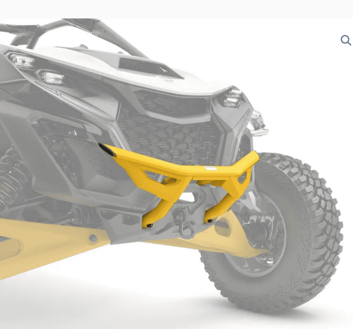 Defensa delantera amarilla original Maverick R can-am.