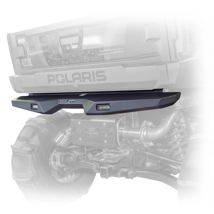 Defensa trasera polaris xpedition con faros led 24+ DRT