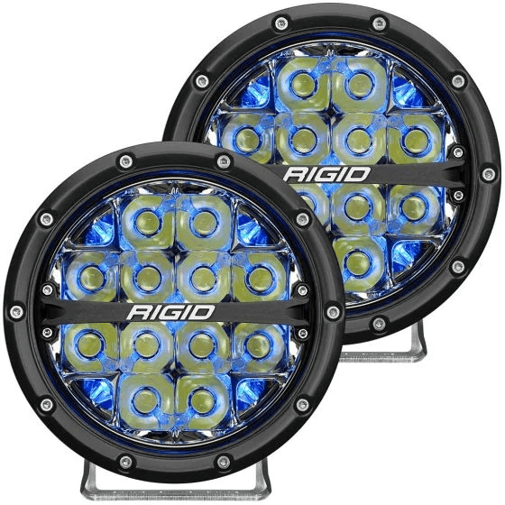 Faros 360 srs 6″ spot azul / par RIGID
