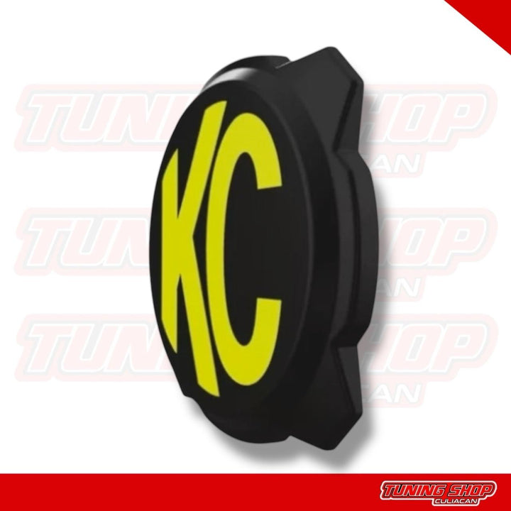 TAPA NEGRA FARO PRO6 LOGO KC