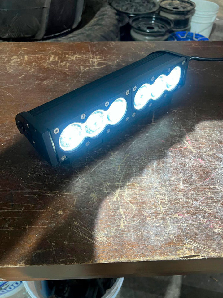 BARRA LED 10'' AMBAR Y BLANCA