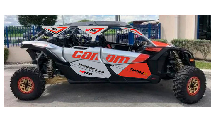 MEDIAS PUERTAS ROTULADAS 4 PLAZAS MAVERICK X3