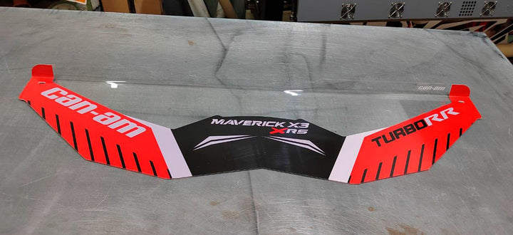 MEDIO PARABRISAS TRANSPARENTE MAVERICK X3