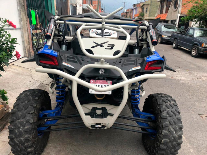 PORTA EXTRA DE PISTONES Y DEFENSA TRASERA MAVERICK X3