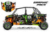 GRAFICOS COMPLETOS POLARIS RZR 4 PLAZAS