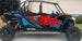 GRAFICOS COMPLETOS POLARIS RZR 4 PLAZAS
