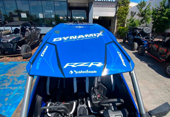 TOLDO  4 PLAZAS ROTULADO RZR PRO