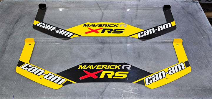 MEDIO PARABRISAS TRANSPARENTE MAVERICK R